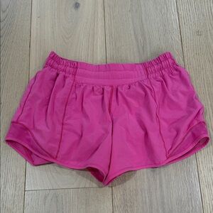 Lululemon Pink Hotty Hot Shorts Size 6